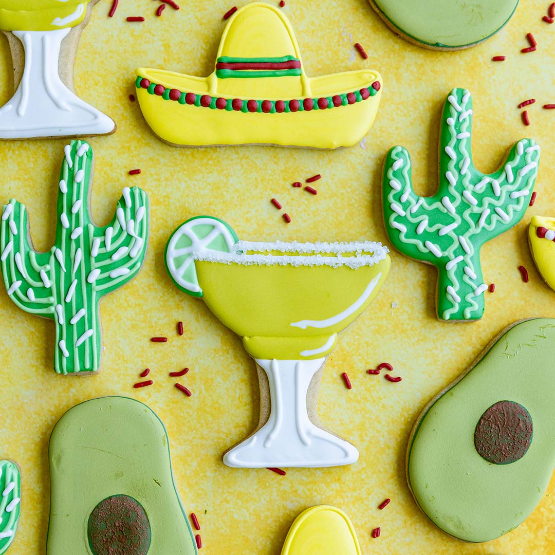 Cinco De Mayo Decorated Cookie Set