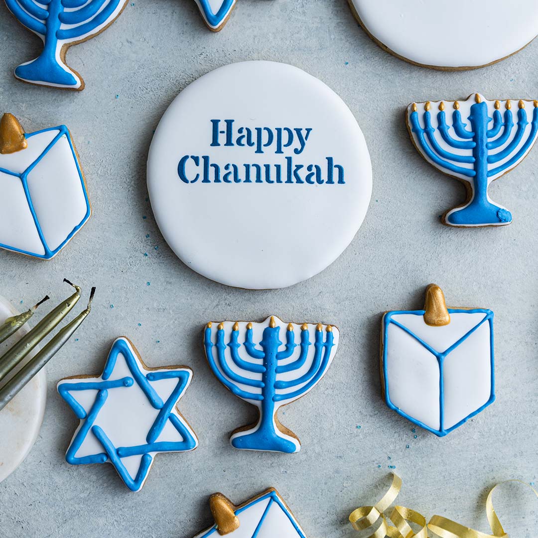 Hanukkah Decorated Cookie Set