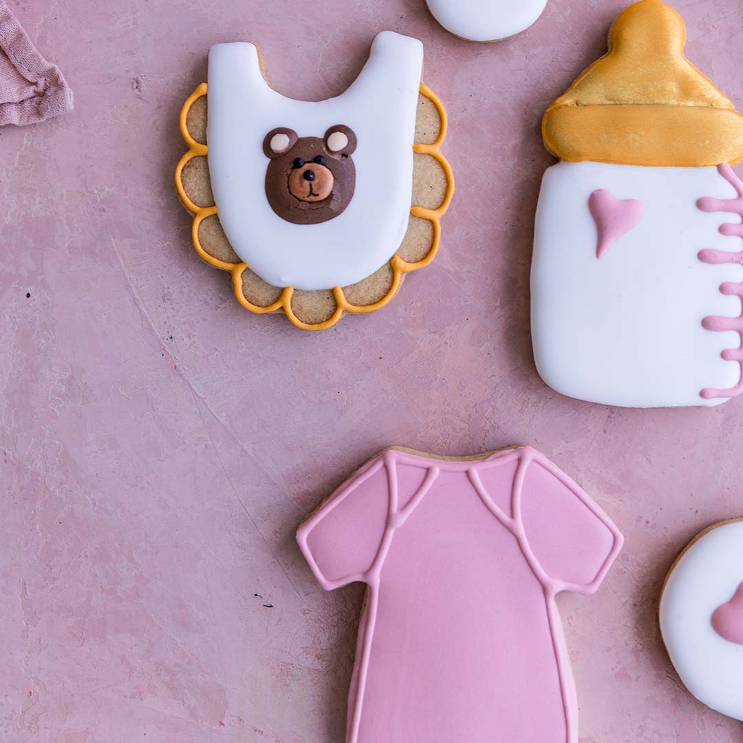 Baby Shower Decorated Cookie Set