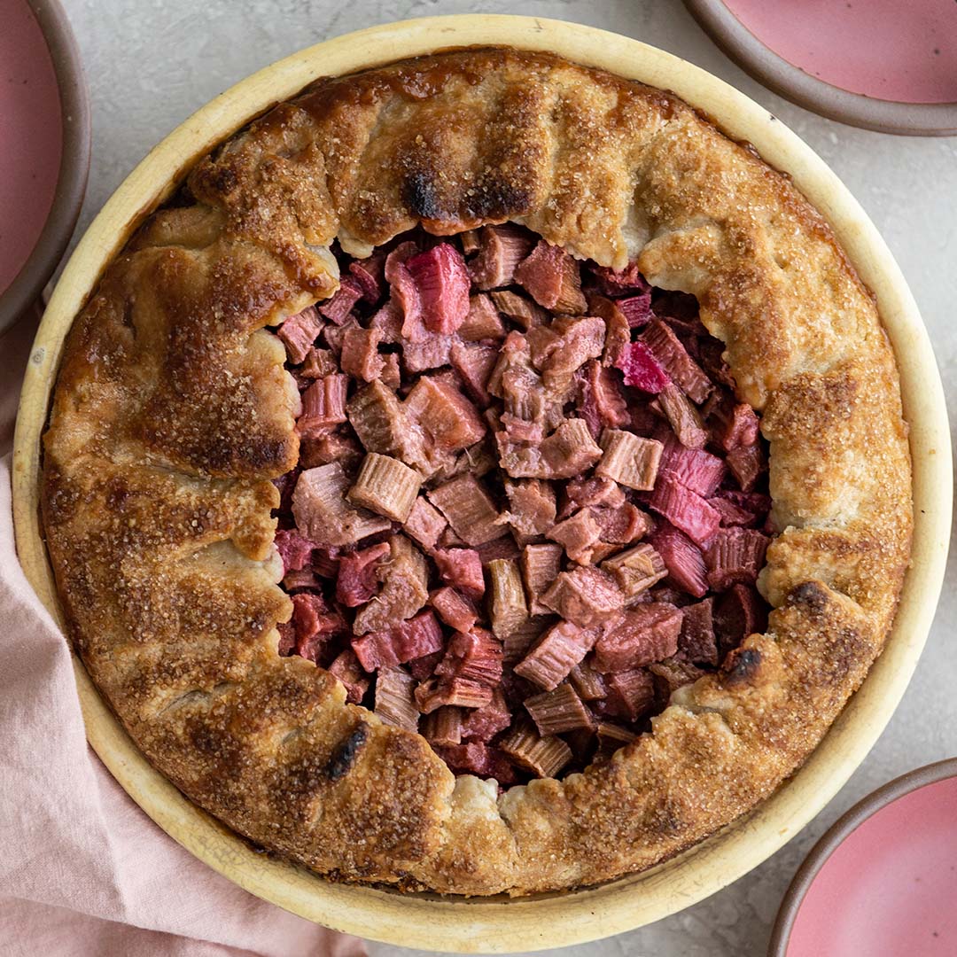 Traditional Rhubarb Pie