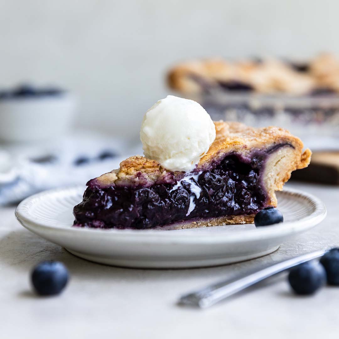Mom's Blueberry Pie