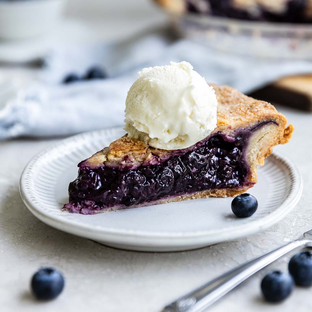 Mom's Blueberry Pie