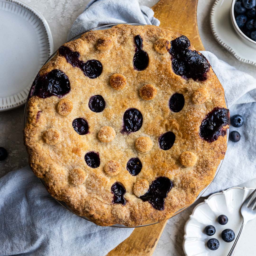 Mom's Blueberry Pie