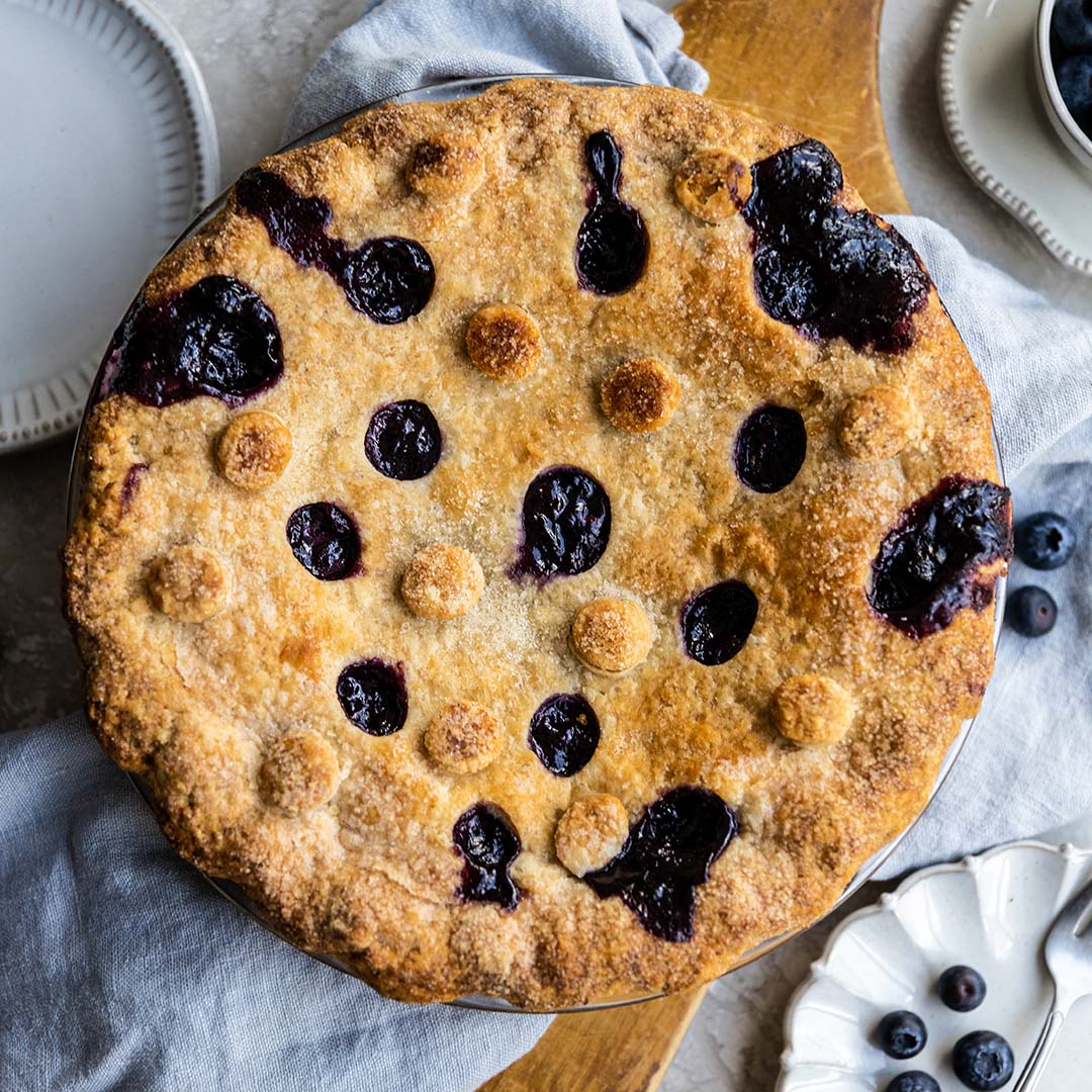 Mom's Blueberry Pie