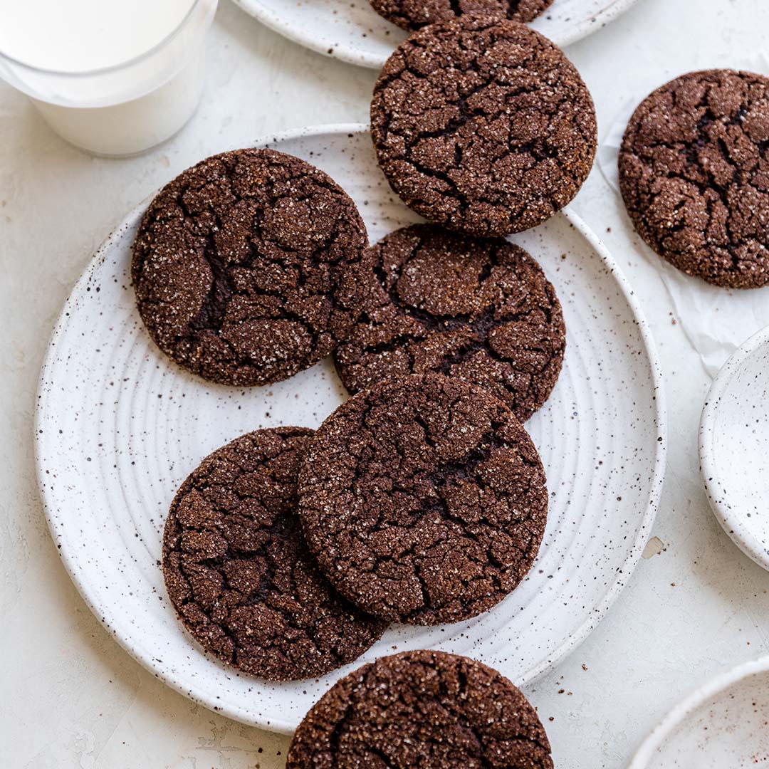Chocolate Sugar Cookies (Box of 12)