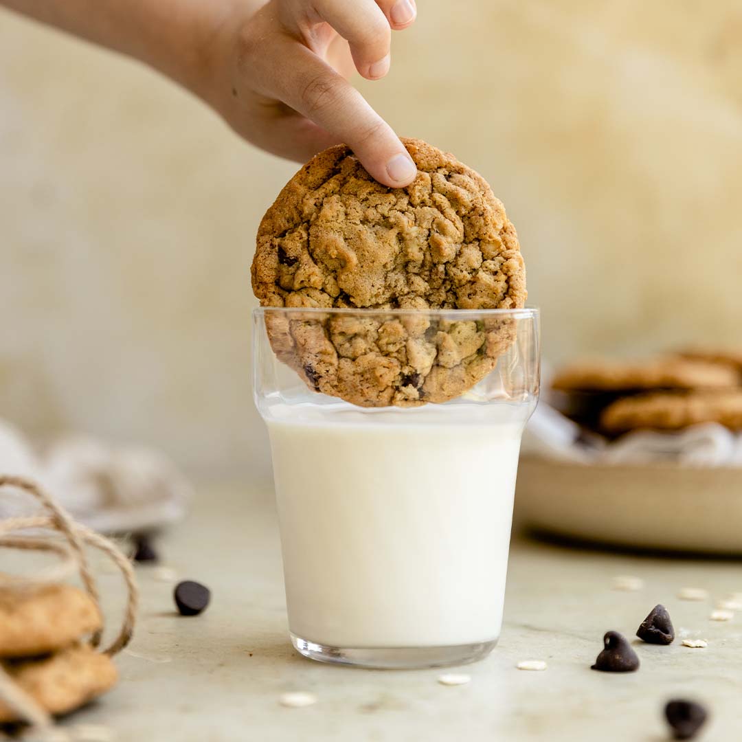 Chocolate Chip Oatmeal Cookies